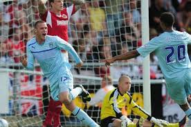 Billy Daniels scored the winner to see City beat Bristol City 5-4 in the first 'home' game of the season.