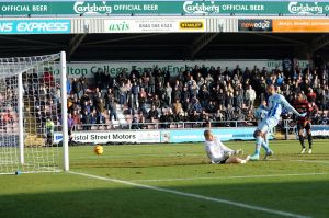 Leon Clarke Was In Inspirational Form as Coventry beat Peterborough 4-2 on Boxing Day.