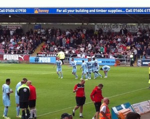 A scruffy Jim O'Brien goal against Sheffield United summed up a month of work ethic over quality for the Sky Blues.